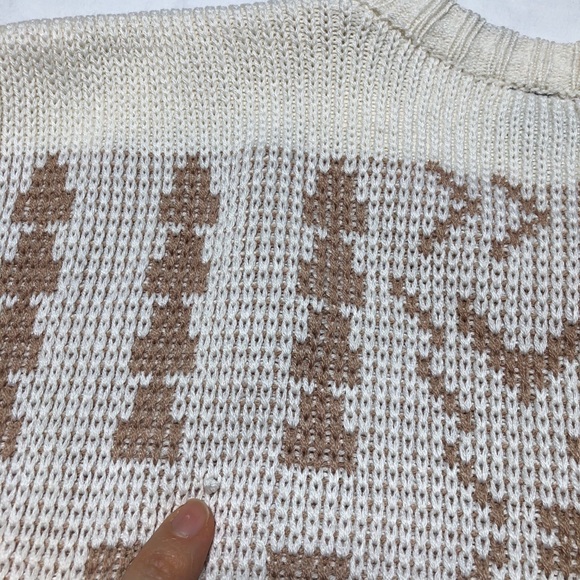 Vintage Botany 500 Grandpa Dad Ski Sweater  Aztec - Picture 2 of 7